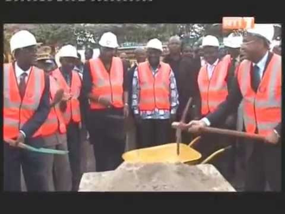 Abengourou: Achi Patrick lance le demarrage des travaux de réhabilitation de la voirie urbaine