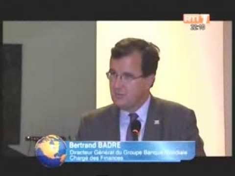 Le gouvernement ivoirien offre un dîner à M. Bertrand BADRE de la Banque Mondiale