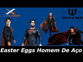 Easter Eggs Homem De Aço