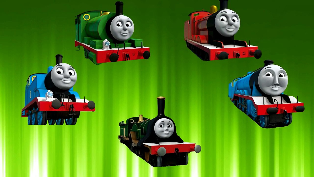 Thomas & Friends Finger Family Nursery kids rhyme | Finger family song ...