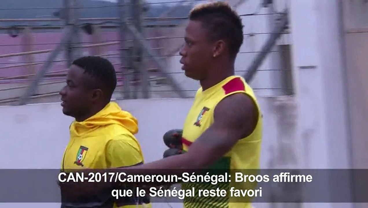 CAN-2017/Cameroun-Sénégal: "Ce sont eux les favoris" (Broos)