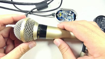 TRANSFORME QUALQUER MICROFONE EM USB !!