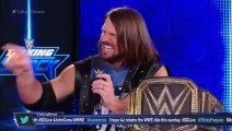 WWE Talking Smack 24 January 2017 AJ Styles explains why John Cena could never cut it in the indies