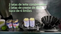 Mousse de Limão 3 Ingredientes