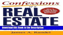Read [PDF] Confessions of a Real Estate Entrepreneur: What It Takes to Win in High-Stakes