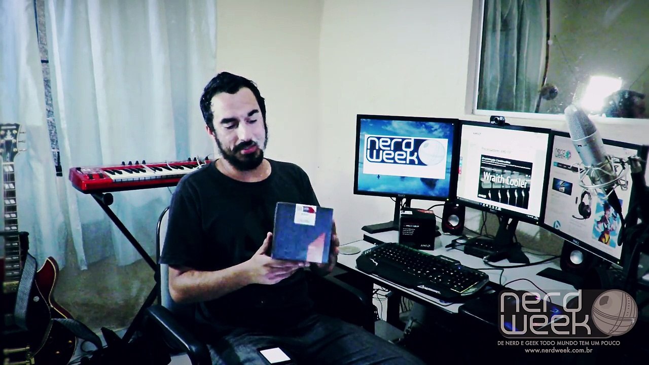 Unboxing e analise processadores AMD FX 6350 e 8350