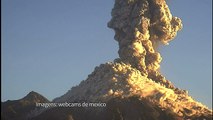 Câmera flagra erupção de vulcão