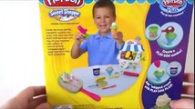 Play-Doh Sweet Shoppe Ice Cream Sundae Cart Unboxing