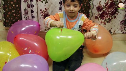 Descargar video: Balloons For Kids Balloons Finger Family Pop Balloons Learn Colors Fun The Balloons Popping Show