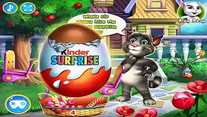 Talking Tom A LOT OF SURPRISE EGGS! Casrtoon Games Compilation New 2016 Videos For Kids