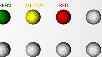 Learn colors with 3D balls for baby / 4k UHD - Ultra HD resolution/