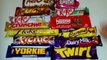 New! A lot of Candy Bars Countdown / Yummy