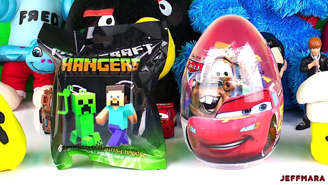 Открываем гигантское яйцо автомобили, Майнкрафт таинственный мешок и многое другое!