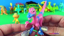 Разработанная играть с динозавра игрушки Энни, Дон и Велма для детей из коллекции Дино-поезд