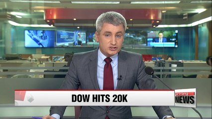 Dow closes above 20,000 as earnings, Trump rekindle rally
