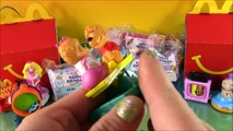 Mcdonalds Happy Meal Birthday Train! 15 Vintage Happy Meal Toys! E.T. Peanuts Barbie Sonic!