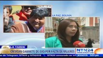 Diputada Lourdes Millares denuncia que participación femenina en tren ministerial de Bolivia sea solo de 20 %