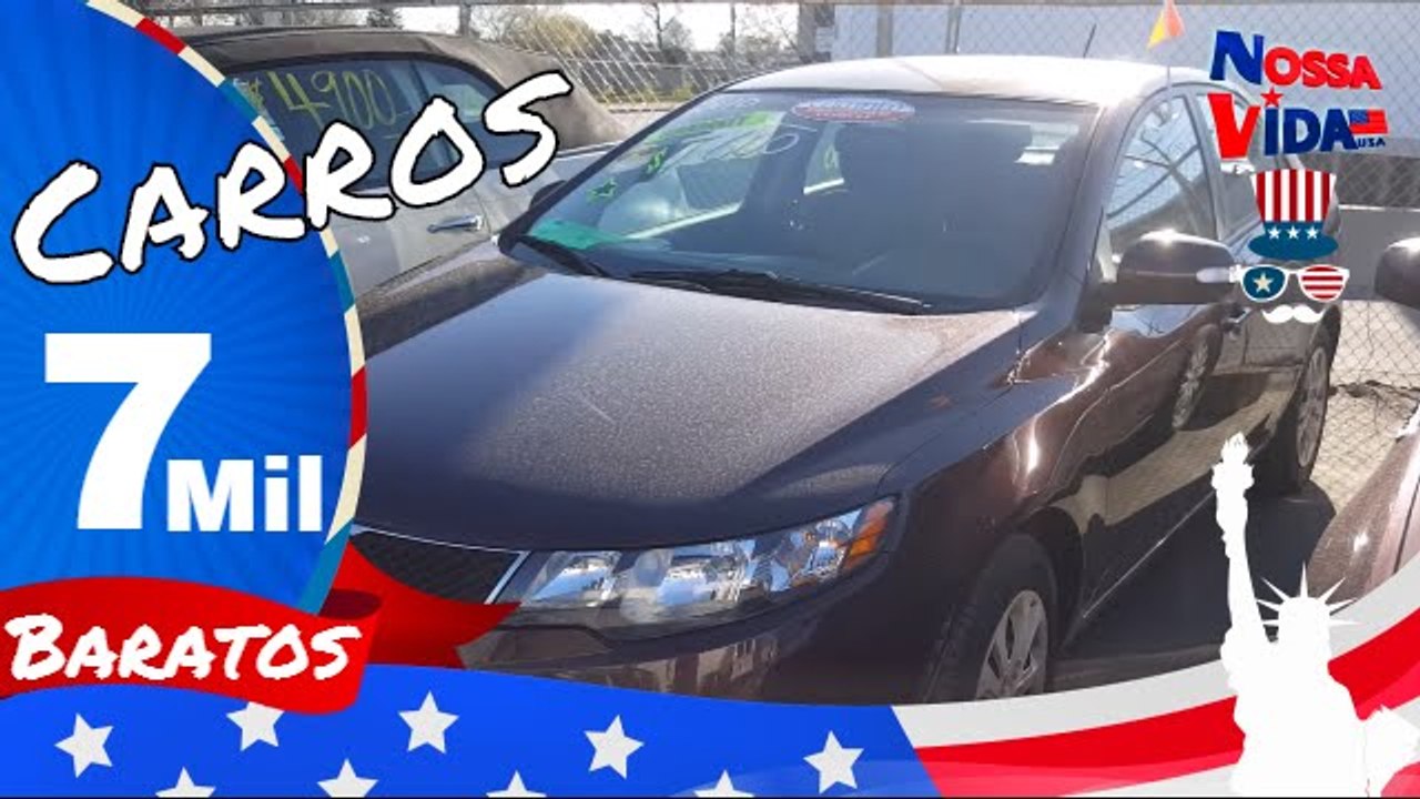 Carros Abaixo de 7 Mil Dólares - Carros Muito Baratos nos Estados Unidos