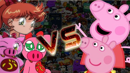 Peppa Pig x Super Pig | Batalha Insana Feat Eduarda(Music Player)