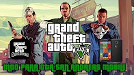 Gta 5 Mod para Gta San Andreas Mobile