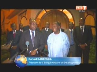 Retour de la BAD en Côte d'Ivoire: le Chef de l'Etat s'est entretenu avec Donald Kaberuka