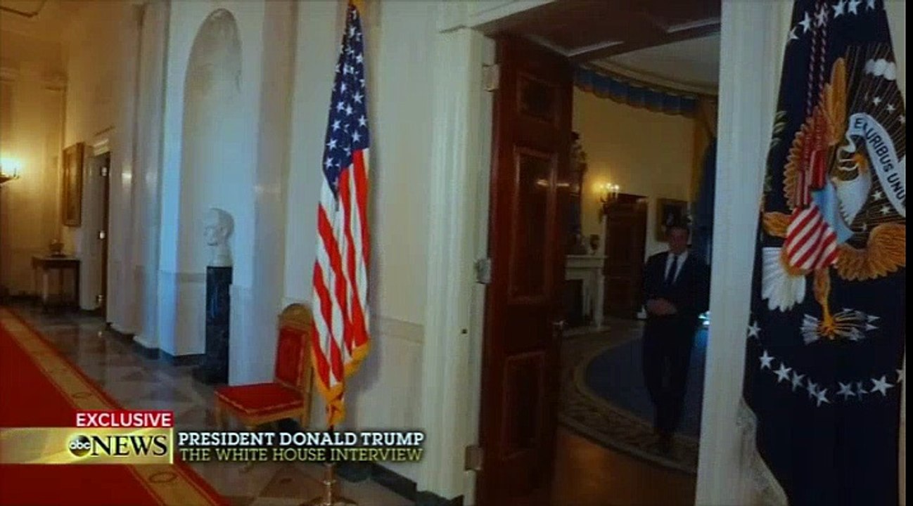 Donald Trump Talks The Wall, Voter Fraud, and Crowd Size