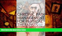 Audiobook  Chronic Pain Management for Physical Therapists, 2e  Pre Order