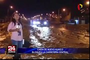 San Juan De Lurigancho: caída de huaico afecta varias viviendas en Jicamarca