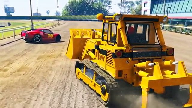 Comptines Bébé - Dessin animé francais 4 voitures colorées Bananes spiderman. Vidéo éducat