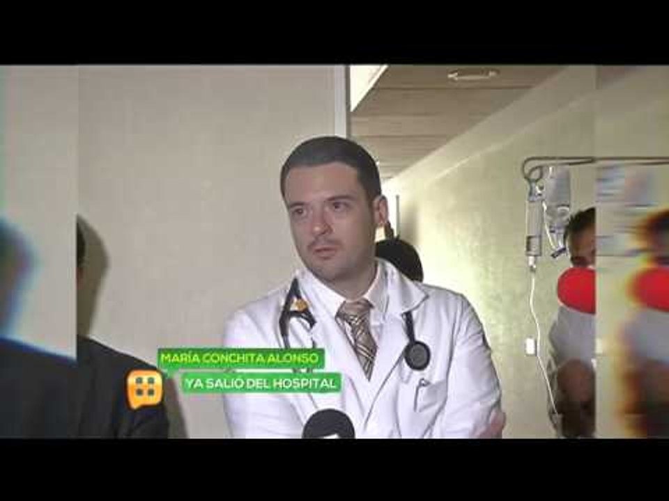 María Conchita Alonso ya salió del hospital