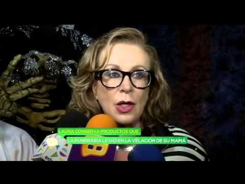 ¡Laura Zapata conserva objetos funerarios de su mamá!