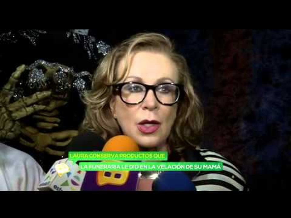¡Laura Zapata conserva objetos funerarios de su mamá!