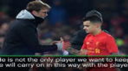 Coutinho contract a 'big statement' - Klopp