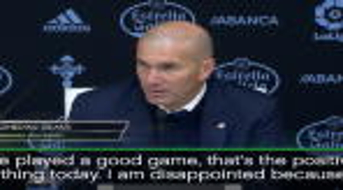 Zidane takes positive despite elimination