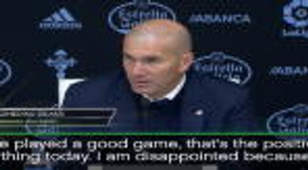 Zidane takes positive despite elimination