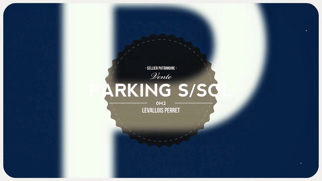 Parking s/sol à vendre, Levallois Perret (92), 22 000€