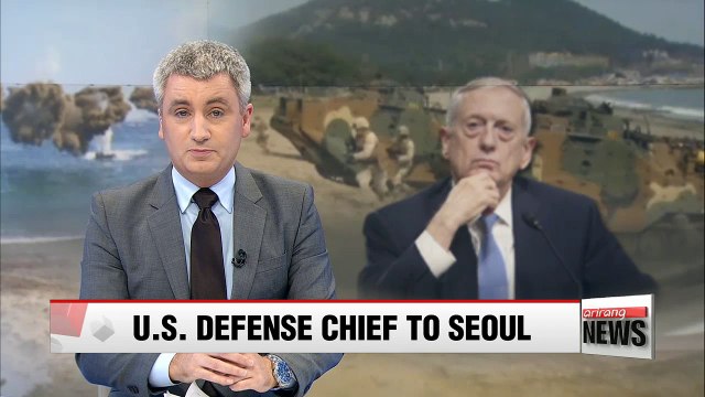 U.S. Secretary of Defense James Mattis to visit Seoul next Thursday