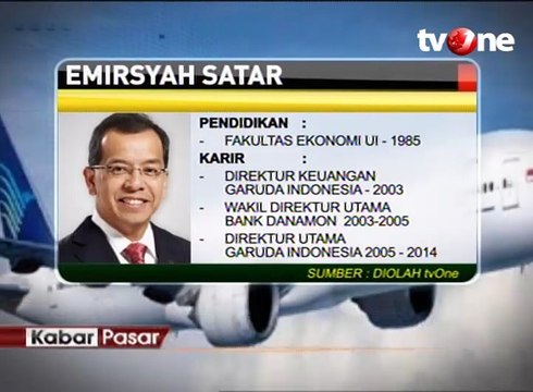 Kinerja Positif Garuda Indonesia di Bawah Emirsyah