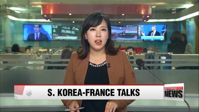 S. Korea, France issue statement condemning N. Korea's nuclear program