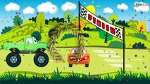 Yarış Arabası, Kamyon ve Ambulans - Akıllı Arabalar - Eğlenceli çocuk filmi