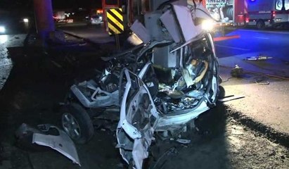 Çekmeköy'de feci kaza: 1 ölü