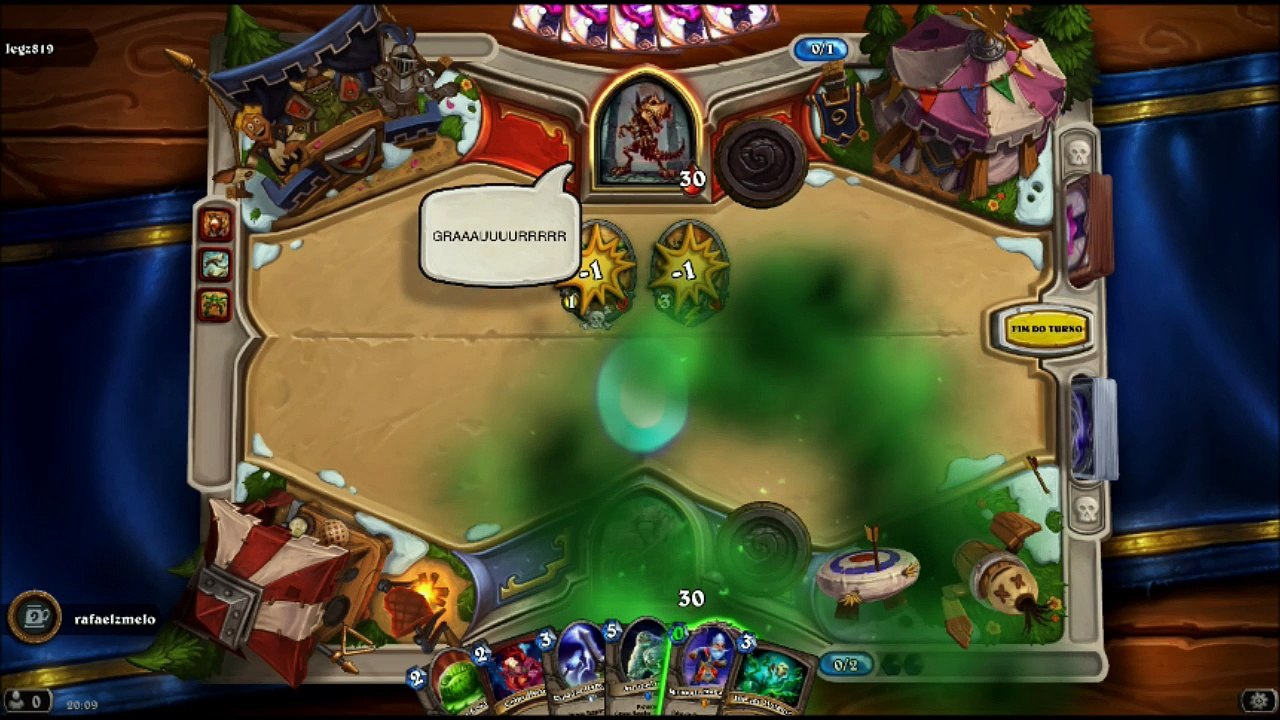 Hearthstone Taverna parte 60 Batalhas de Chefes