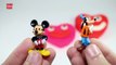 Play Doh Valentines Surprise Hearts Mickey Mouse Frozen Anna Spider-Man Disney Planes