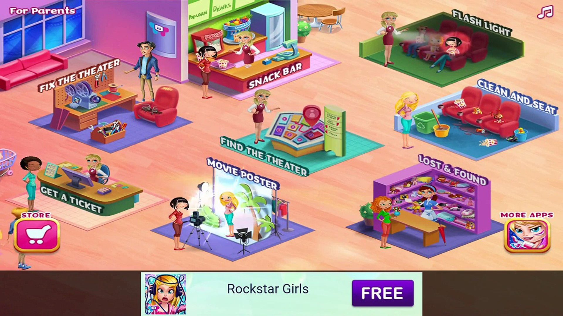 Kids Movie Night - Kids Gameplay Android