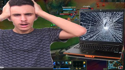 FUI JOGAR LOL E MEU PC QUEBROU !!