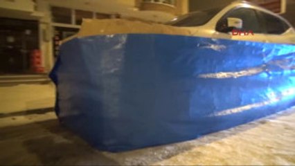 Kars Otomobili Soğuktan Korumaya Brandalı Yöntem