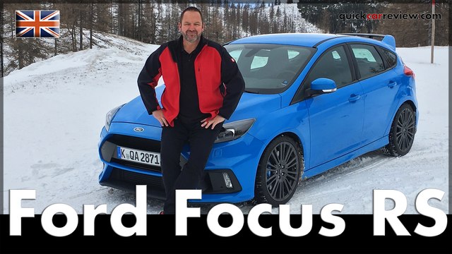 2016 Ford Focus RS Test & Review on Snow and Ice | Drive Report | Review | English