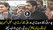 Faiz Ul Hassan Chohan lashes out Pmln Minister outside Supreme Court