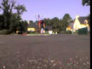 Exploits d'Arnaud en velo