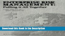 Read [PDF] Enterprise Risk Management: Pulling it All Together New Book